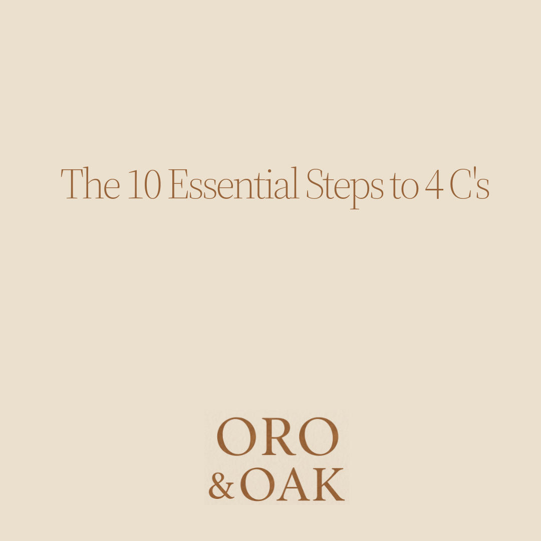 The 10 Essential Steps to Understanding Diamond Grading and the 4 C's