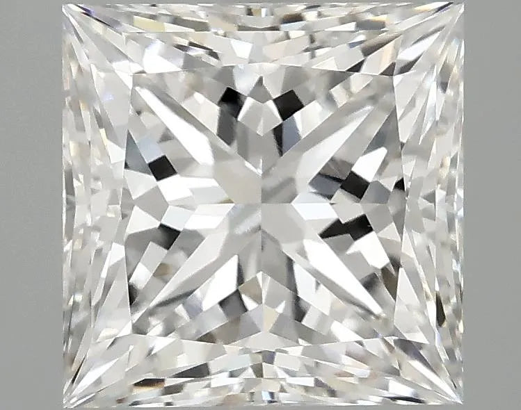 3.94ct Princess Lab Grown Diamond (Colour G, Clarity VVS2, IGI Certified)