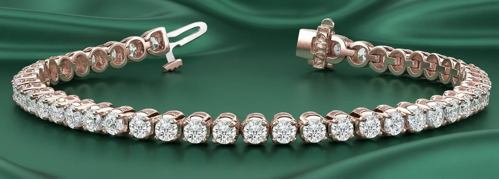 Diana Labgrown Diamond Tennis Bracelet - 3 total carat weight