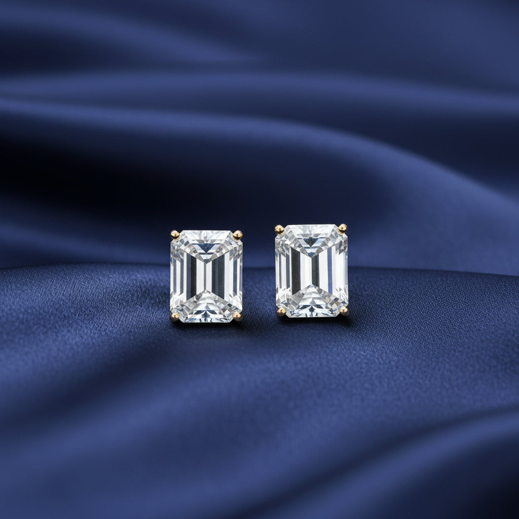 Classic Diamond Studs - 2.0 carat diamonds