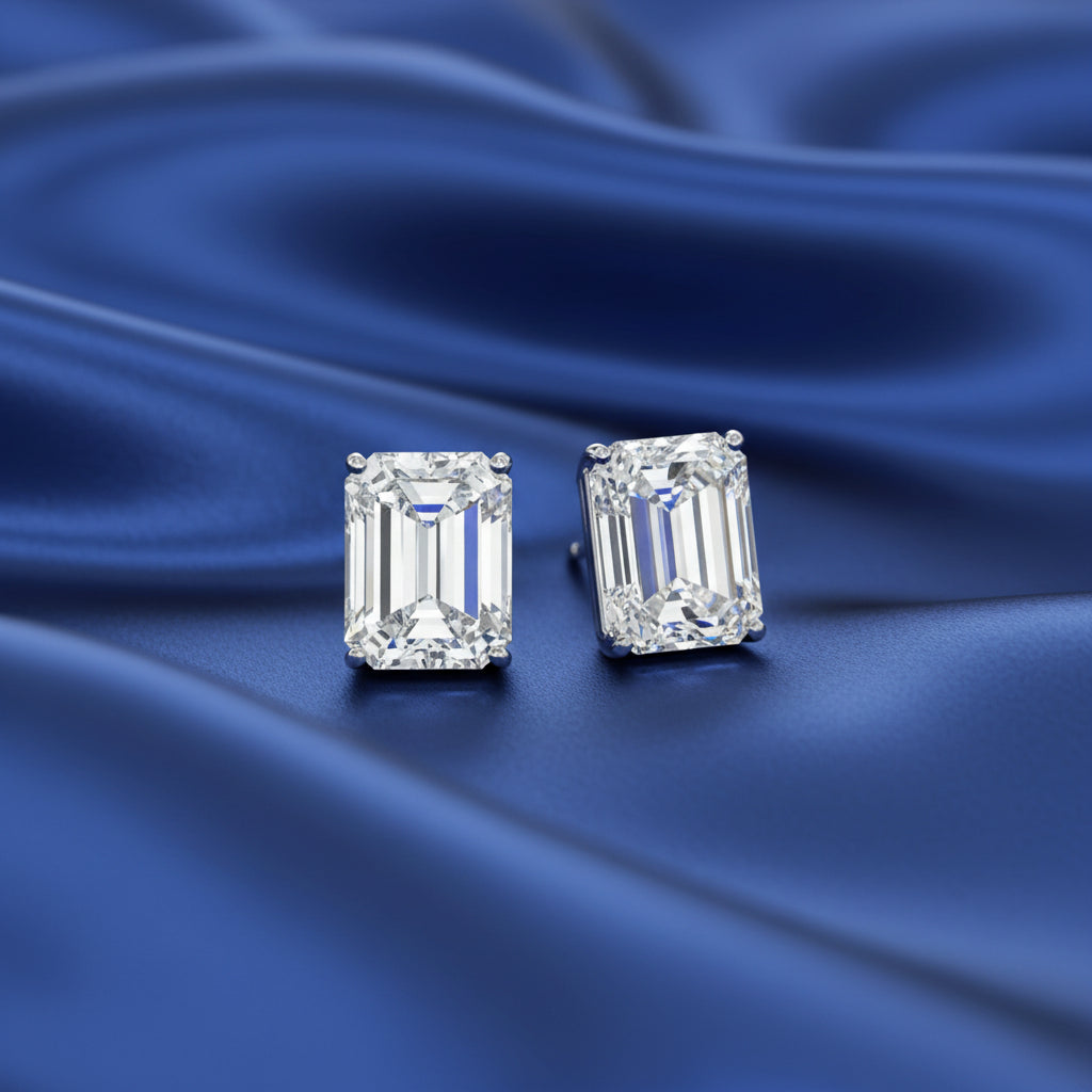 Classic Diamond Studs - 2.0 carat diamonds