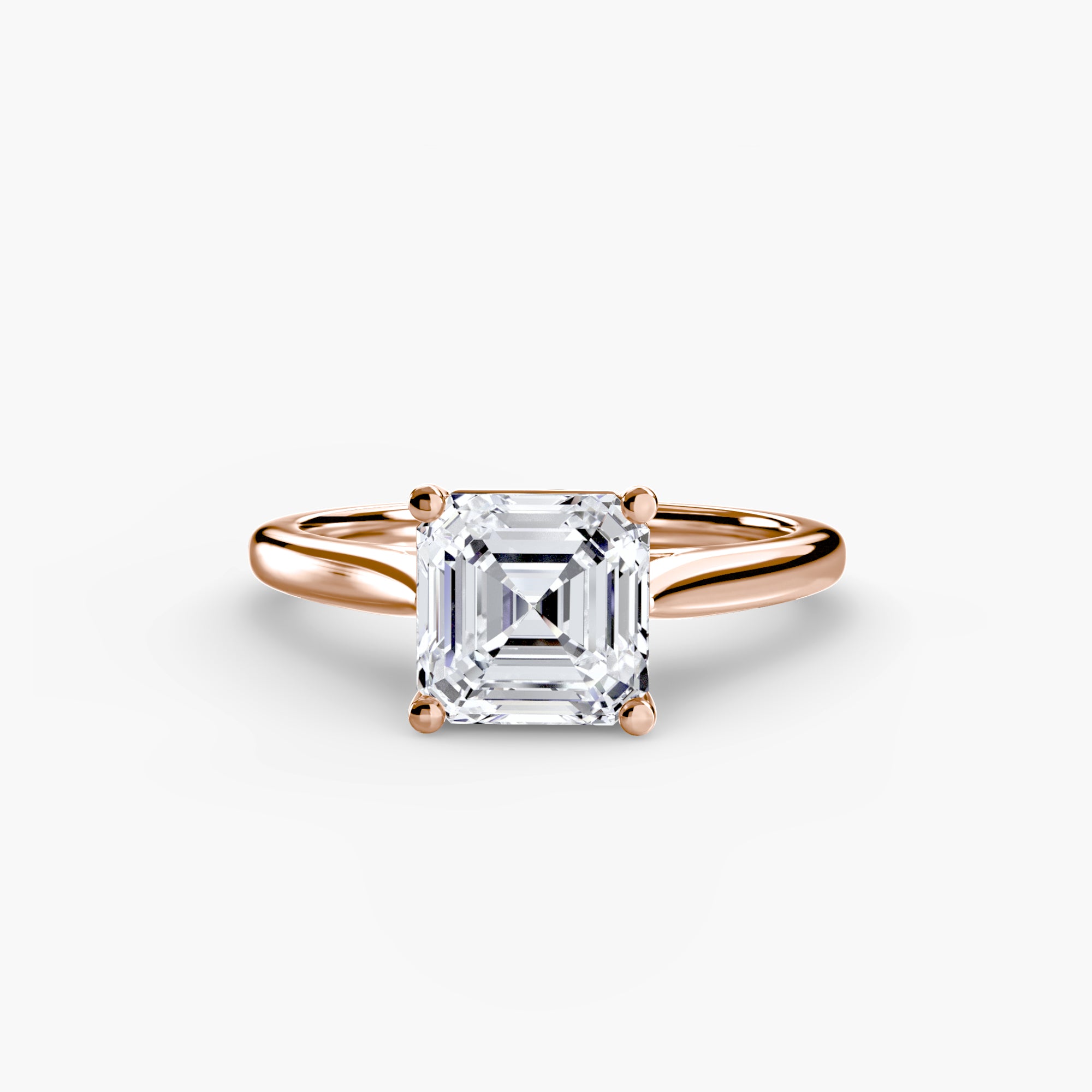 Modern Classic Solitaire Ring