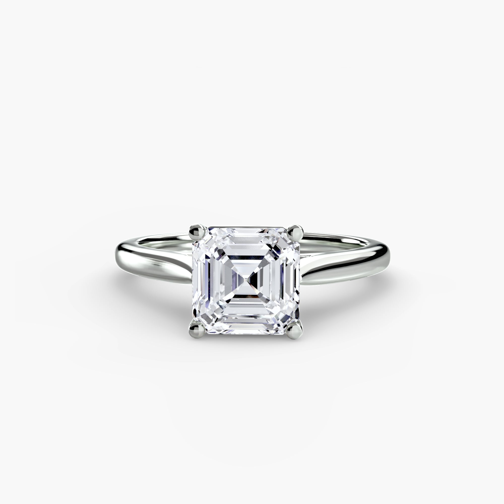 Modern Classic Solitaire Ring