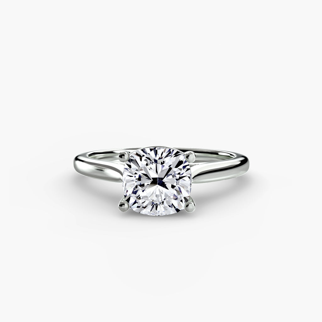 Modern Classic Solitaire Ring