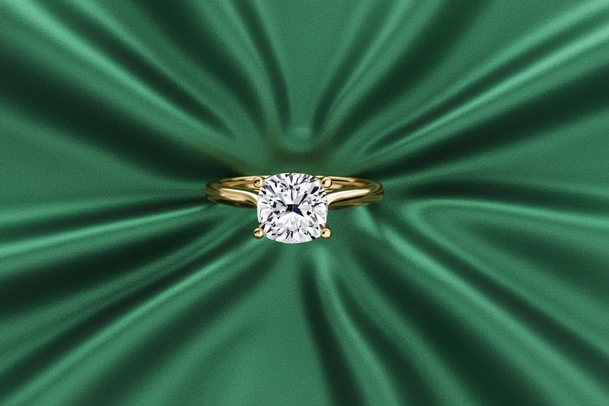 Modern Classic Solitaire Ring