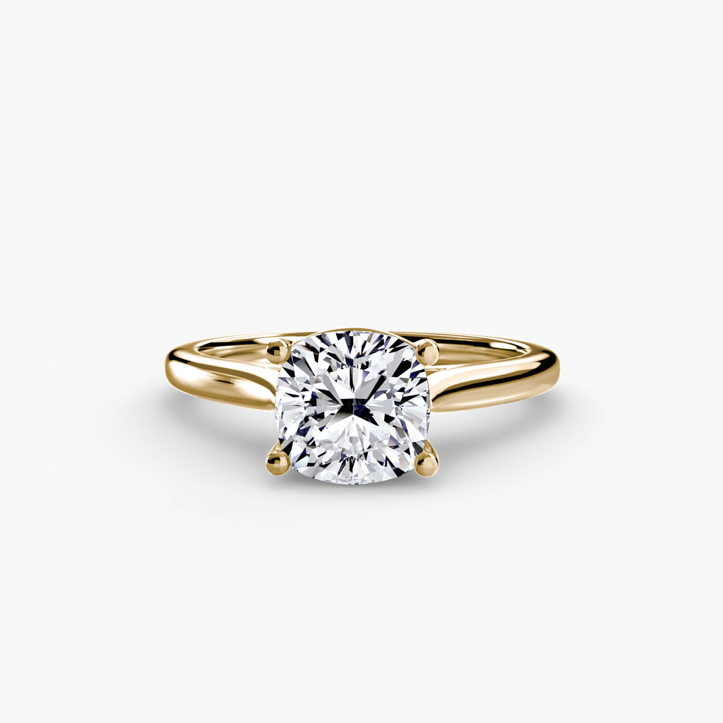 Modern Classic Solitaire Ring