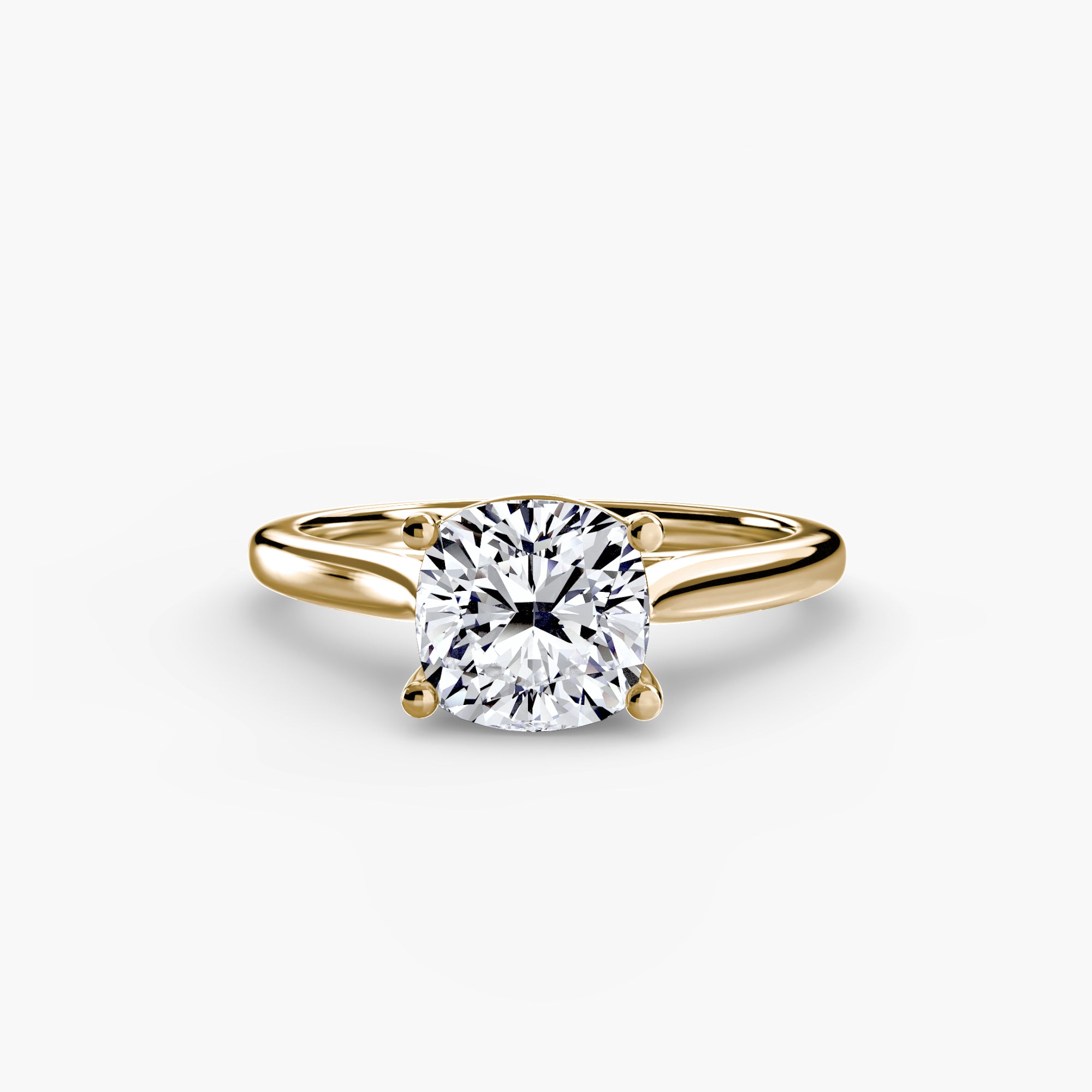 Modern Classic Solitaire Ring