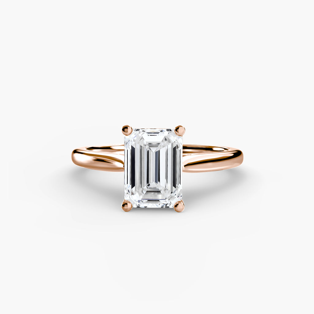 Modern Classic Solitaire Ring
