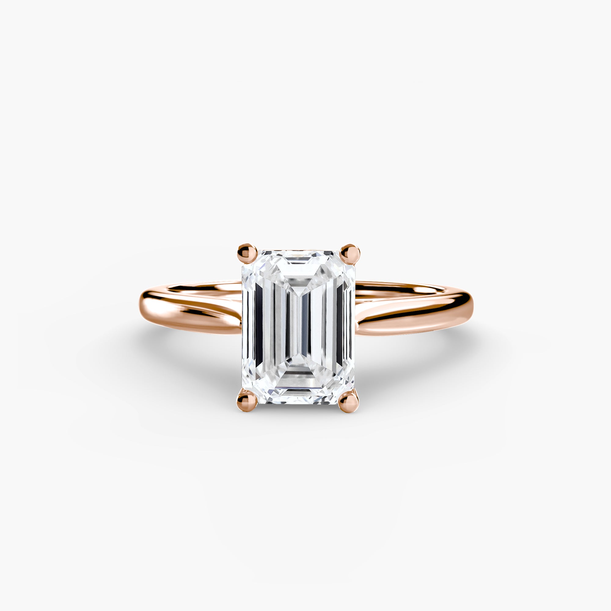 Modern Classic Solitaire Ring