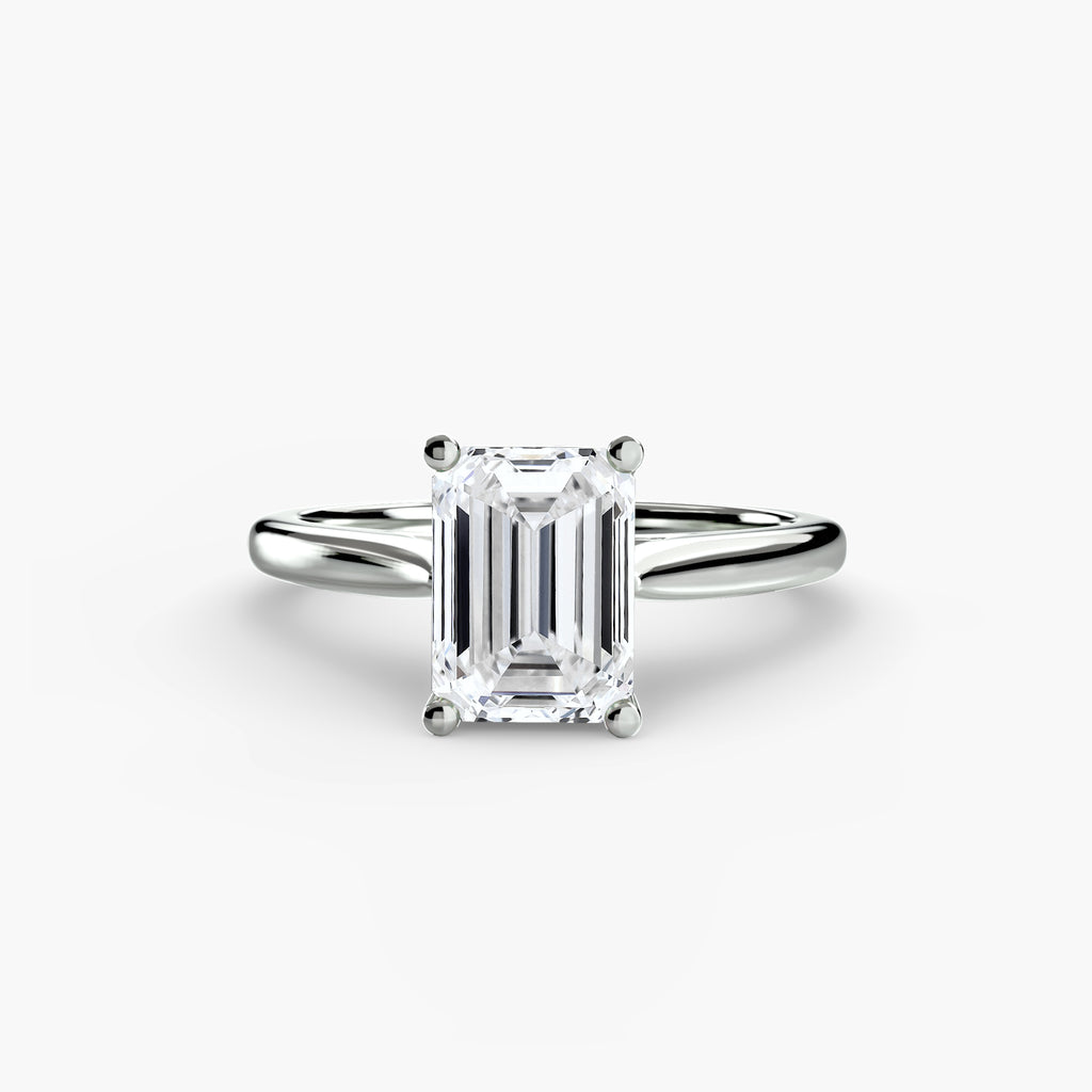 Modern Classic Solitaire Ring