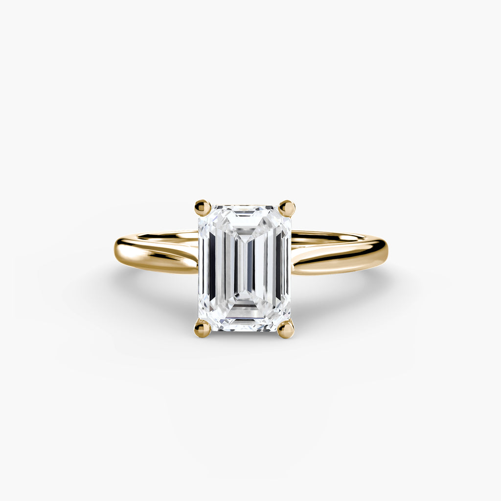 Modern Classic Solitaire Ring