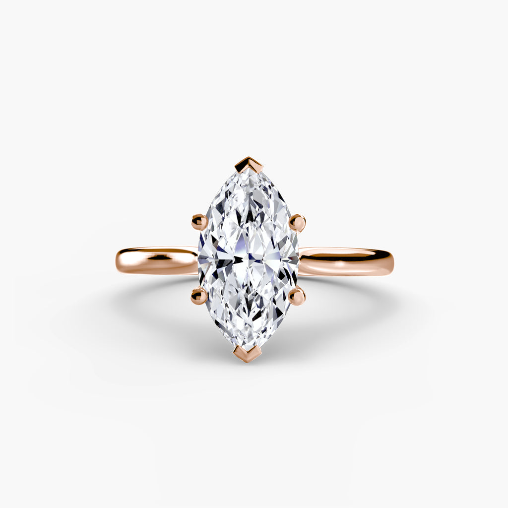 Modern Classic Solitaire Ring