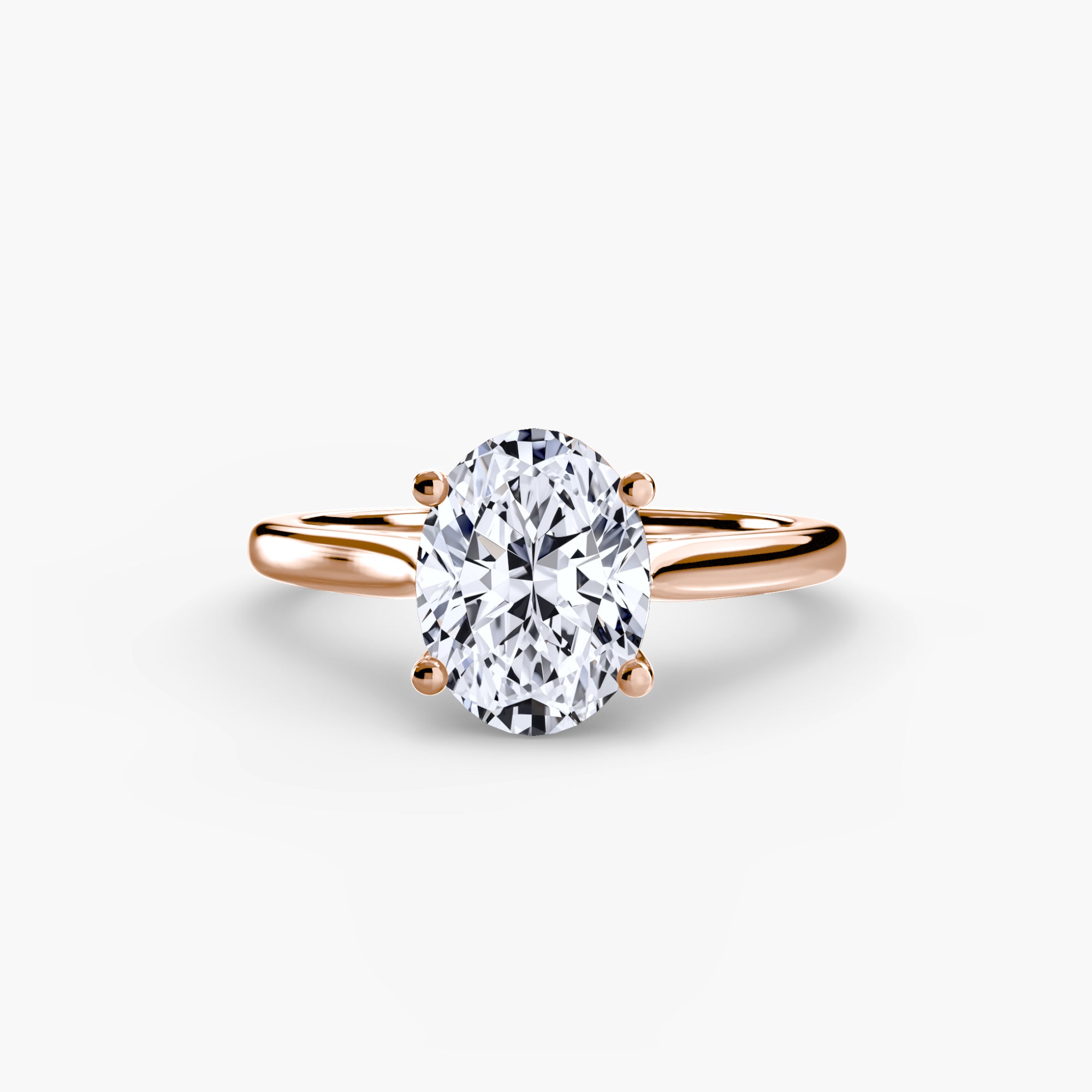 Modern Classic Solitaire Ring