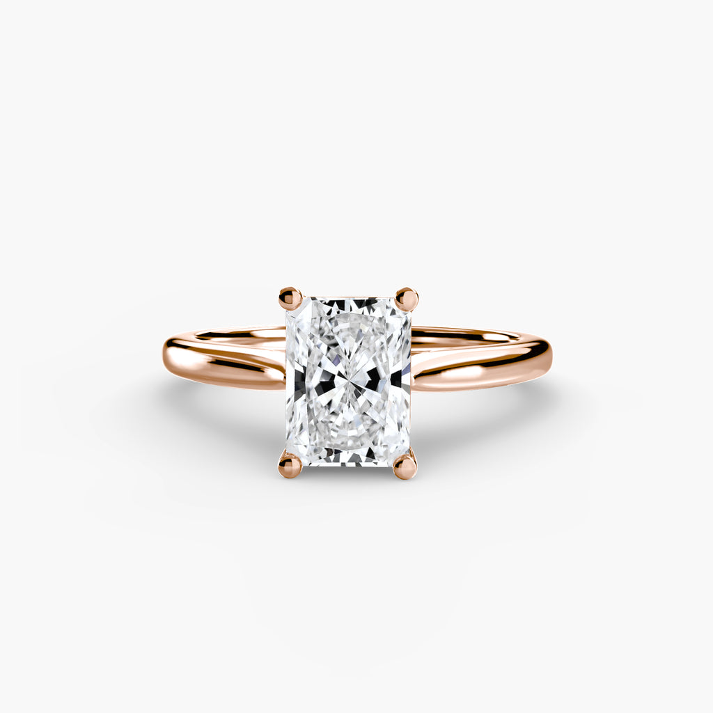 Modern Classic Solitaire Ring