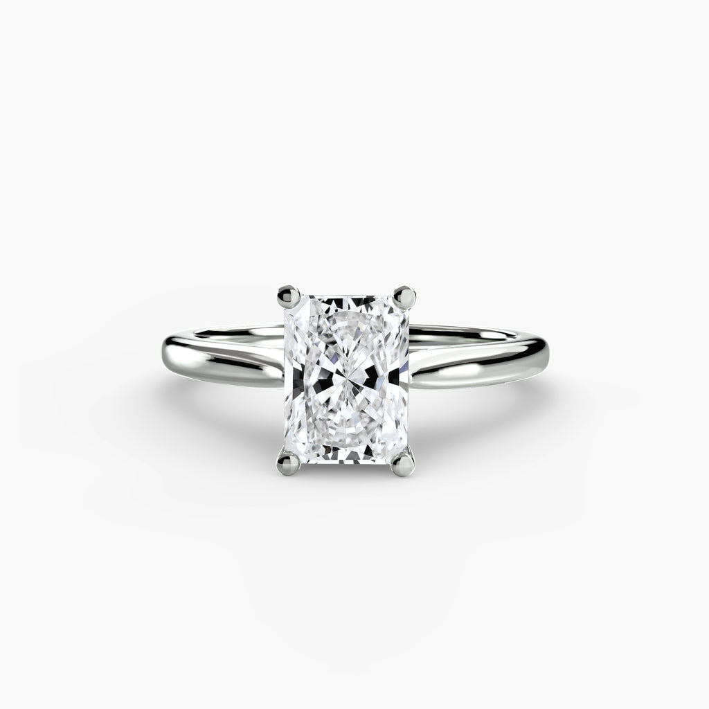 Modern Classic Solitaire Ring
