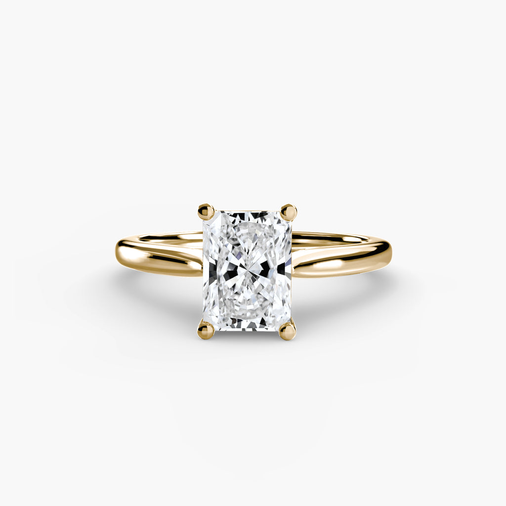 Modern Classic Solitaire Ring
