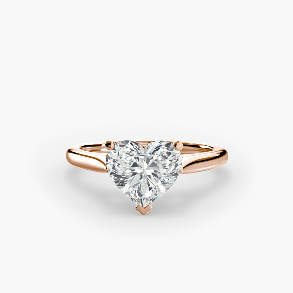Modern Classic Solitaire Ring