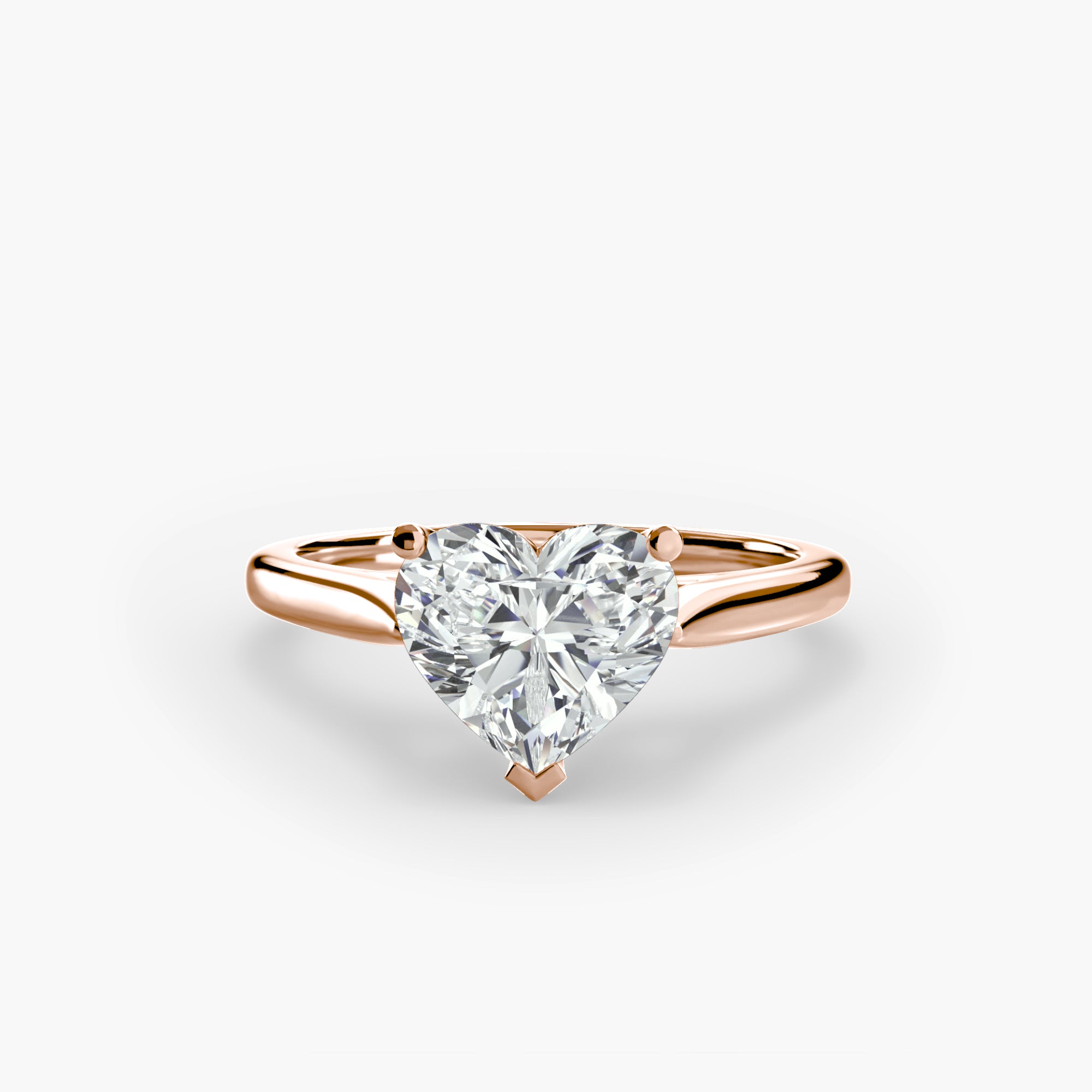 Modern Classic Solitaire Ring