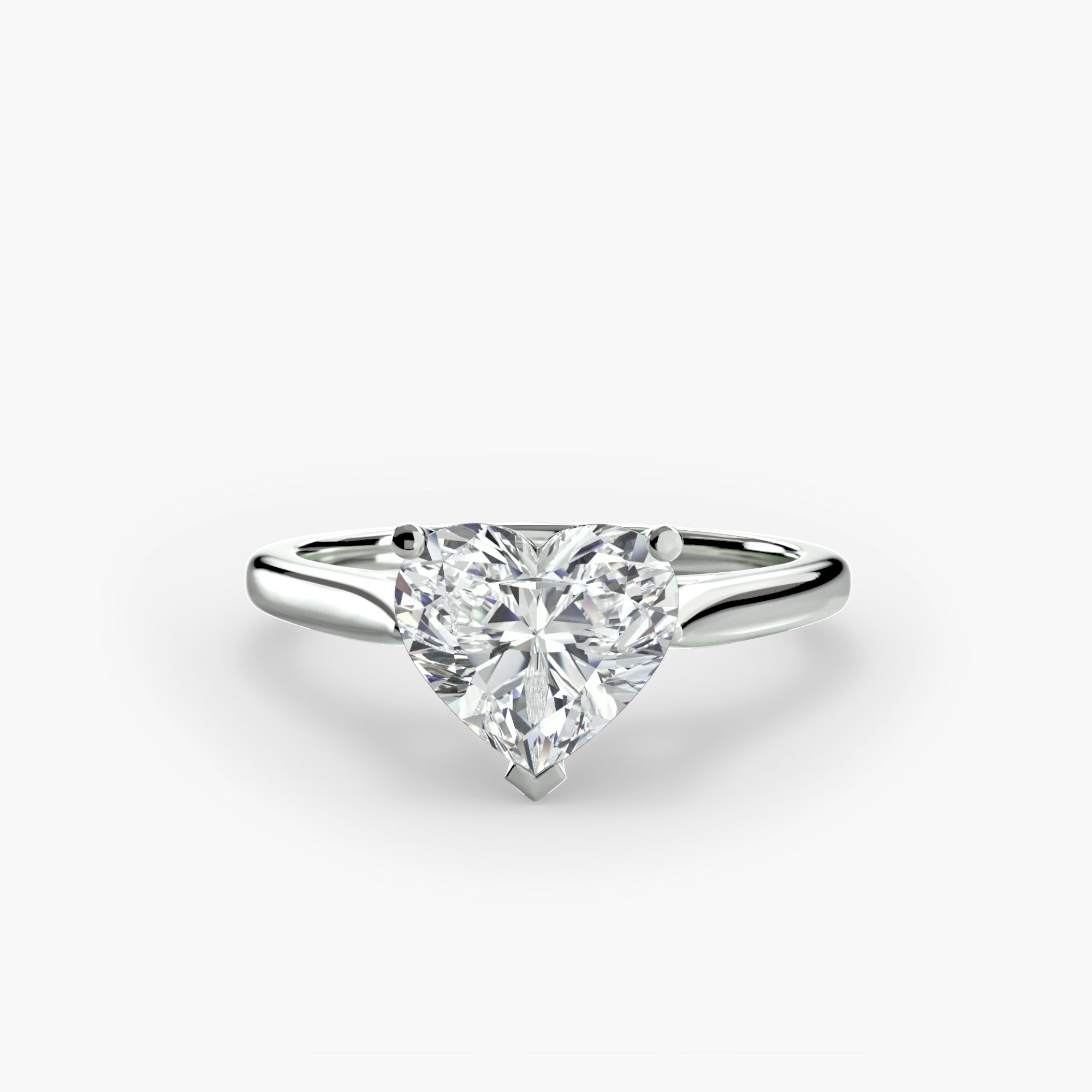 Modern Classic Solitaire Ring