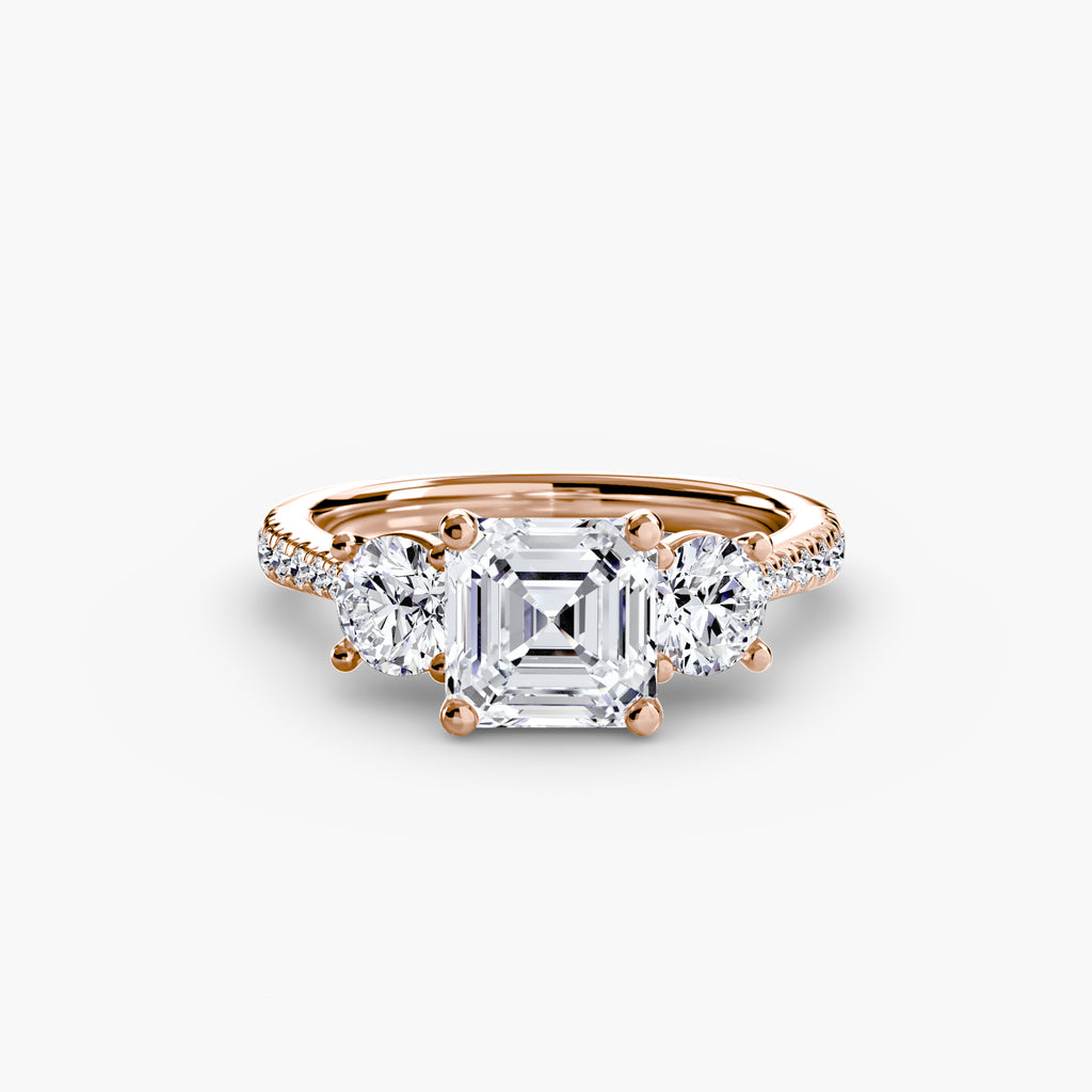 Classic Trilogy Diamond Ring