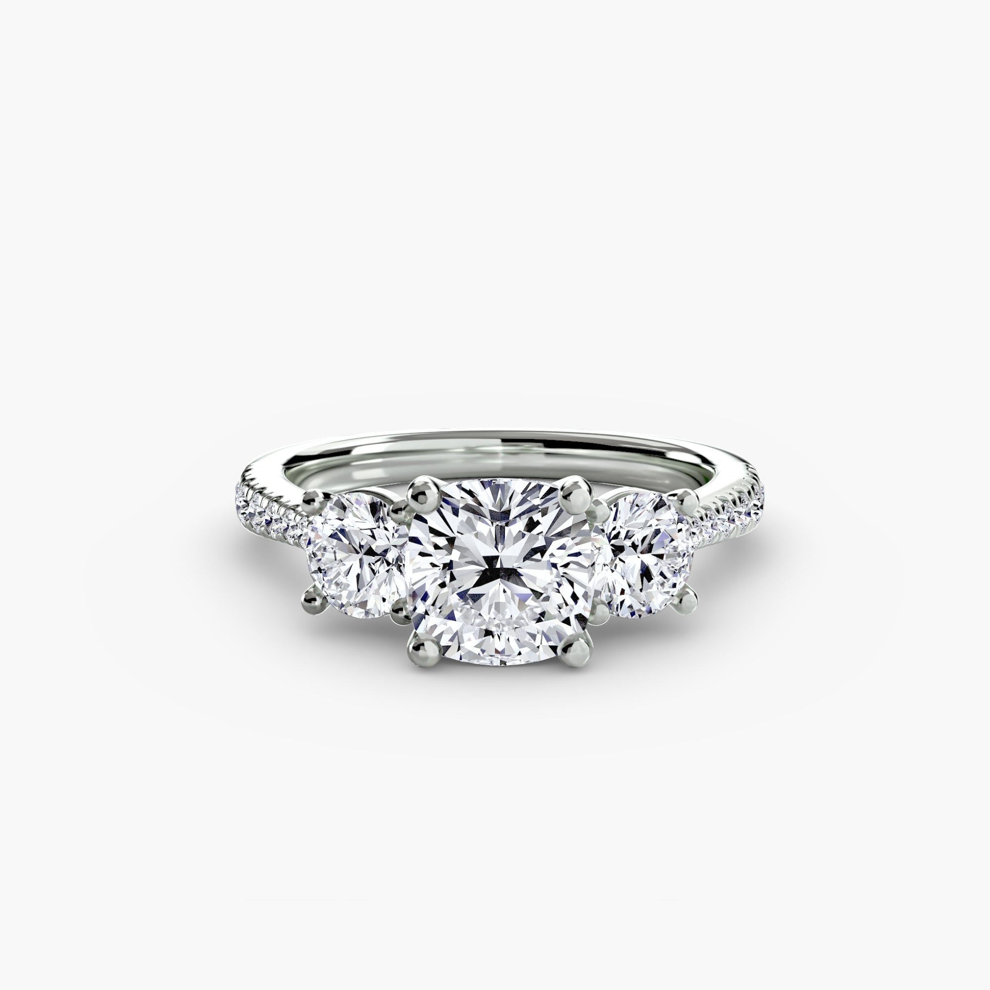 Classic Trilogy Diamond Ring