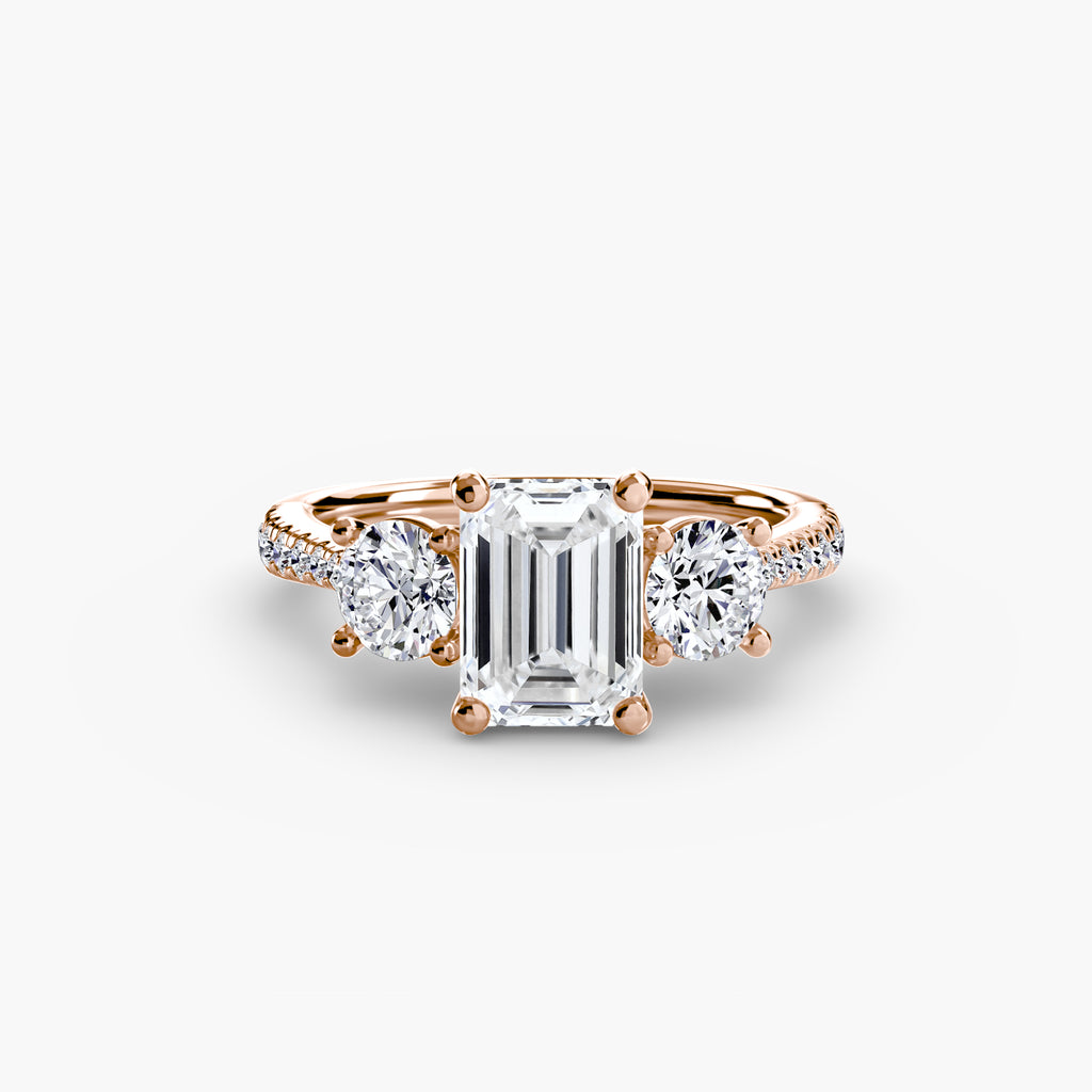 Classic Trilogy Diamond Ring