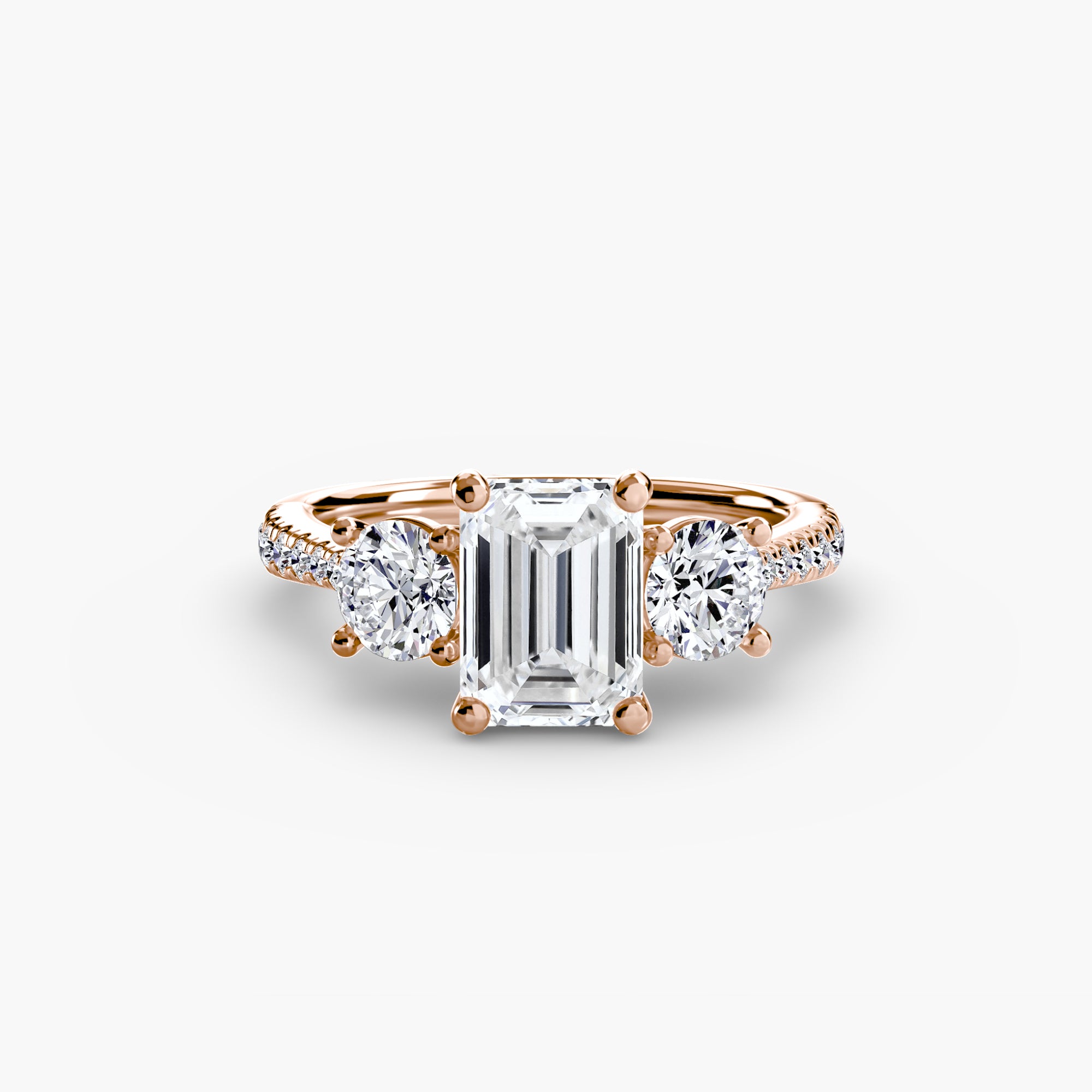 Classic Trilogy Diamond Ring