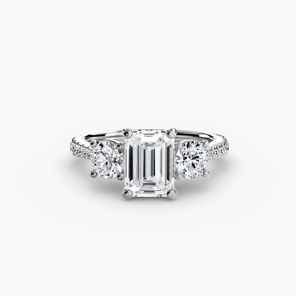 Classic Trilogy Diamond Ring