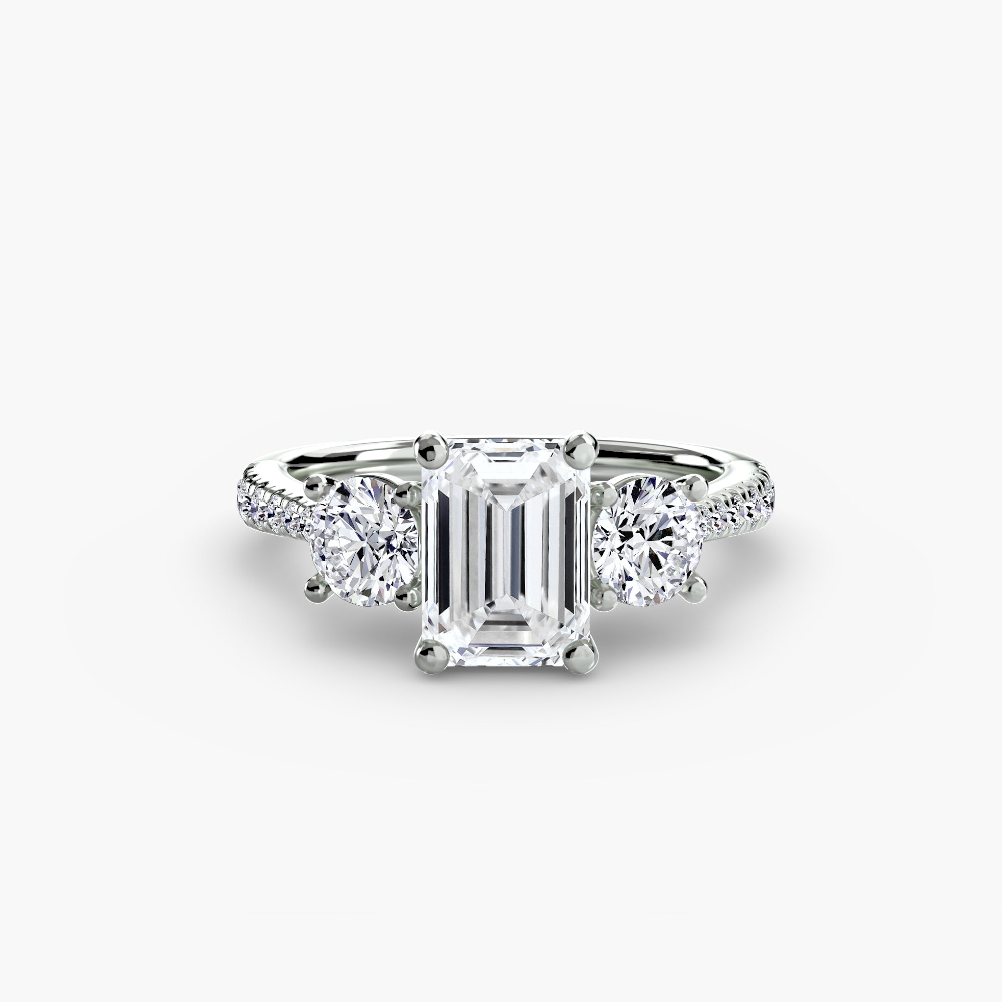 Classic Trilogy Diamond Ring
