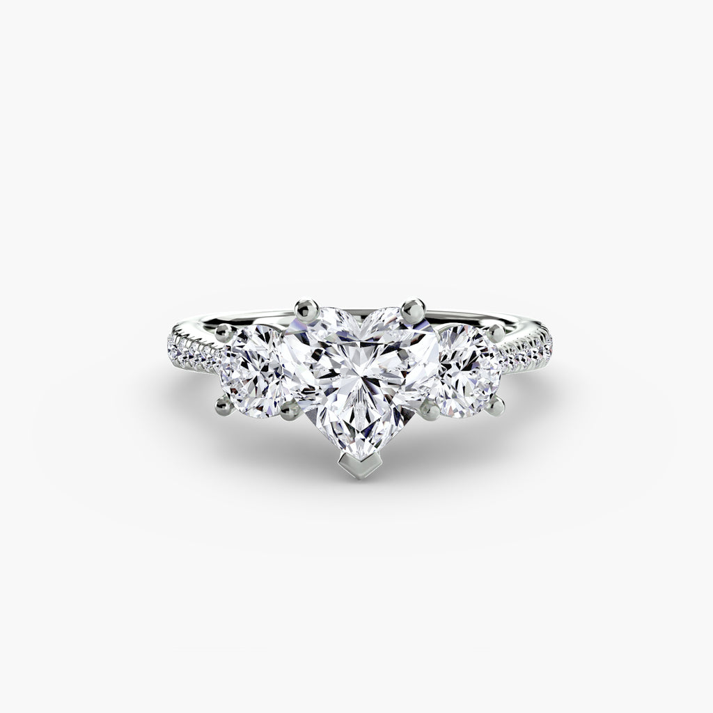 Classic Trilogy Diamond Ring