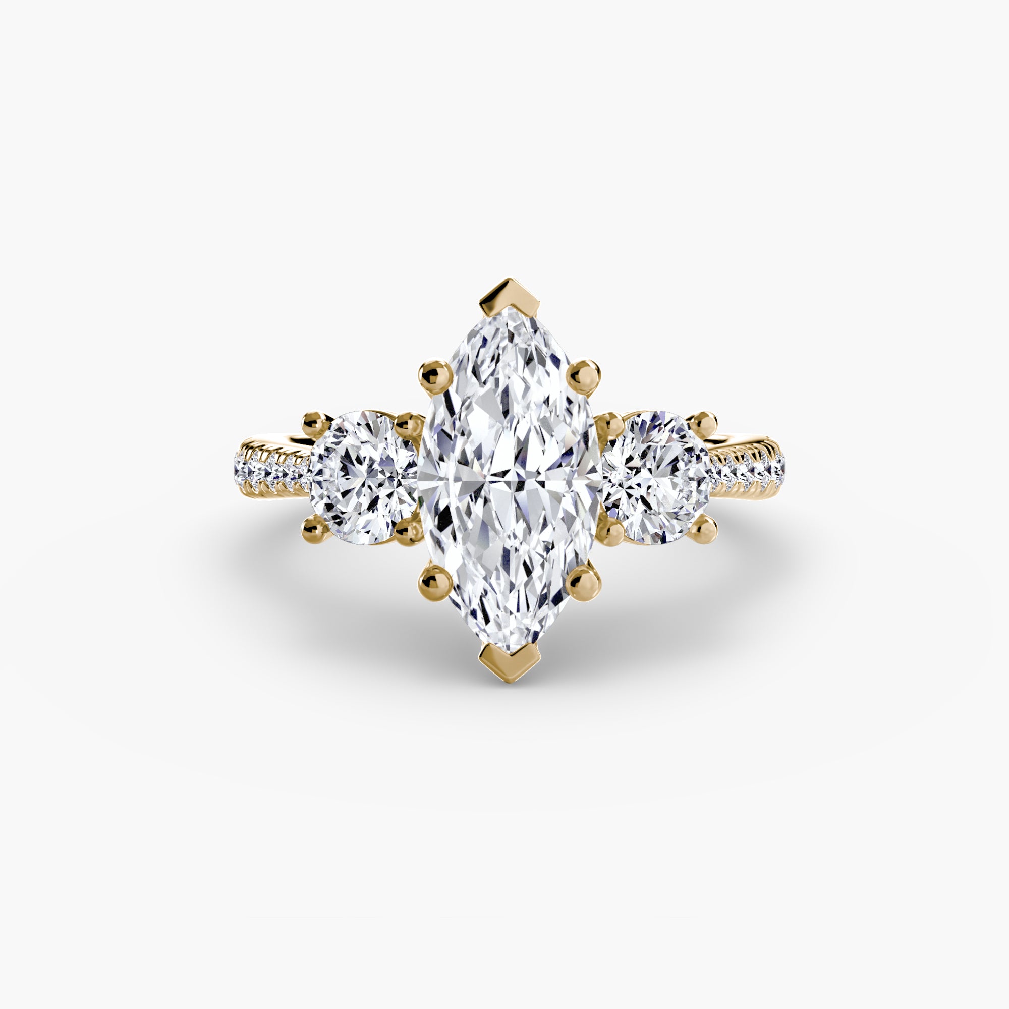 Classic Trilogy Diamond Ring