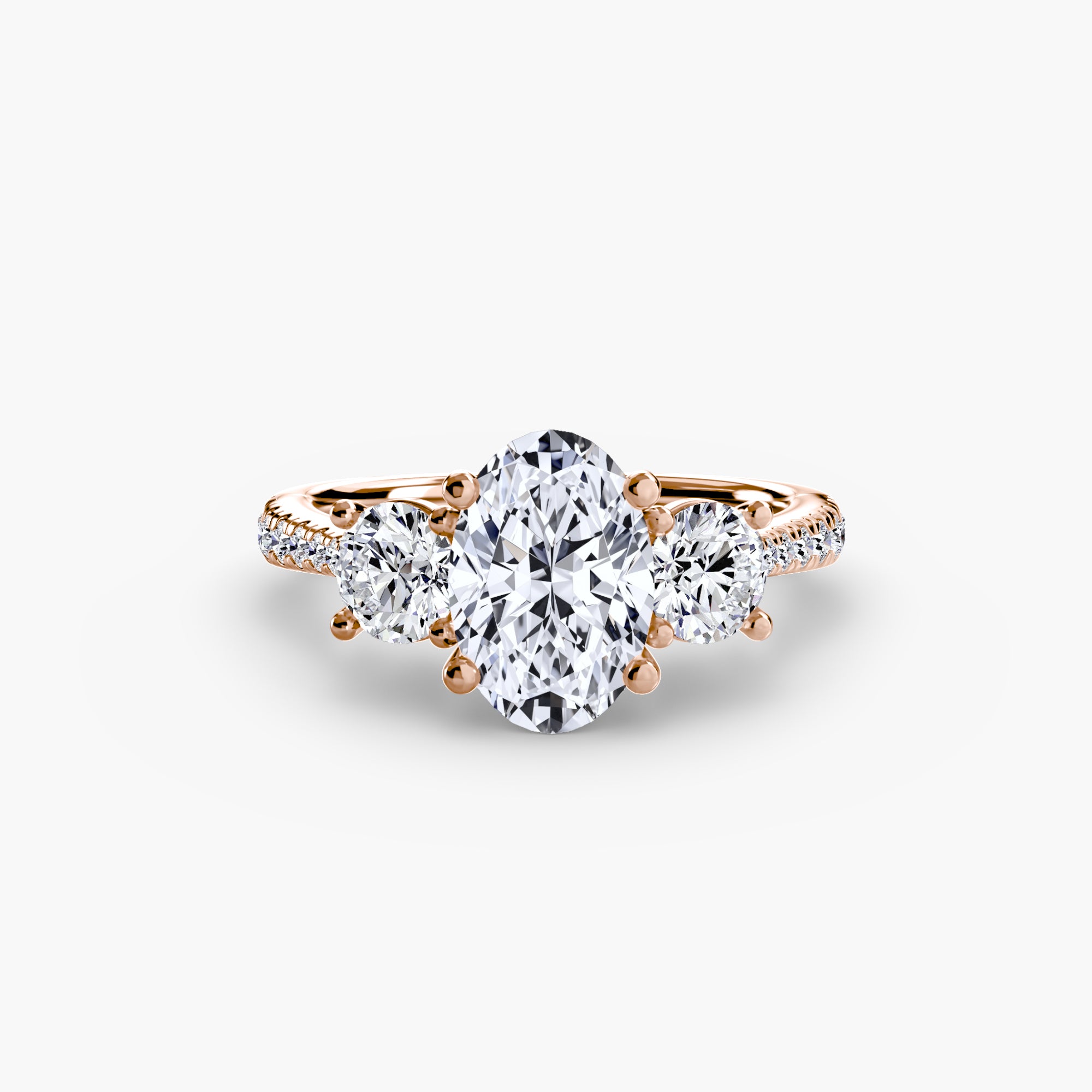 Classic Trilogy Diamond Ring