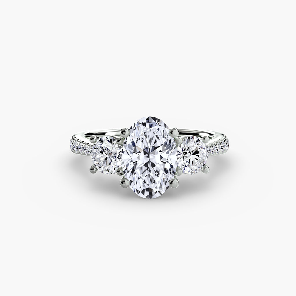 Classic Trilogy Diamond Ring