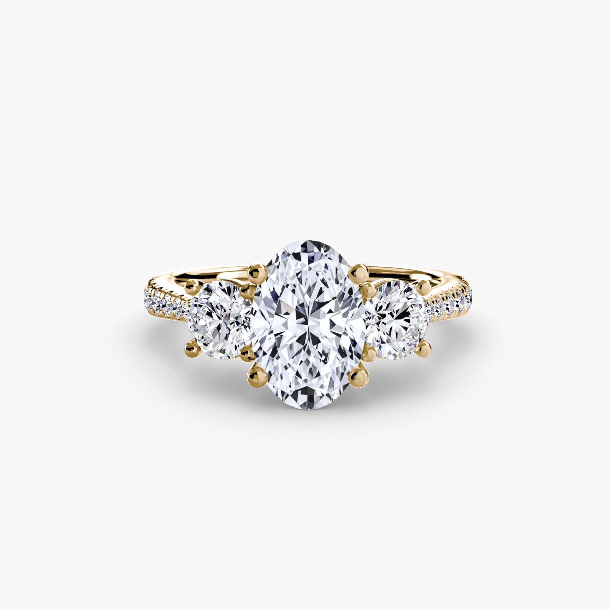 Classic Trilogy Diamond Ring
