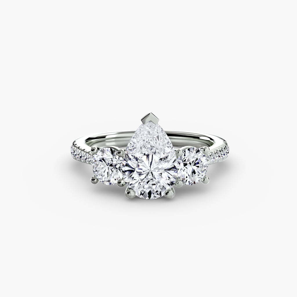 Classic Trilogy Diamond Ring