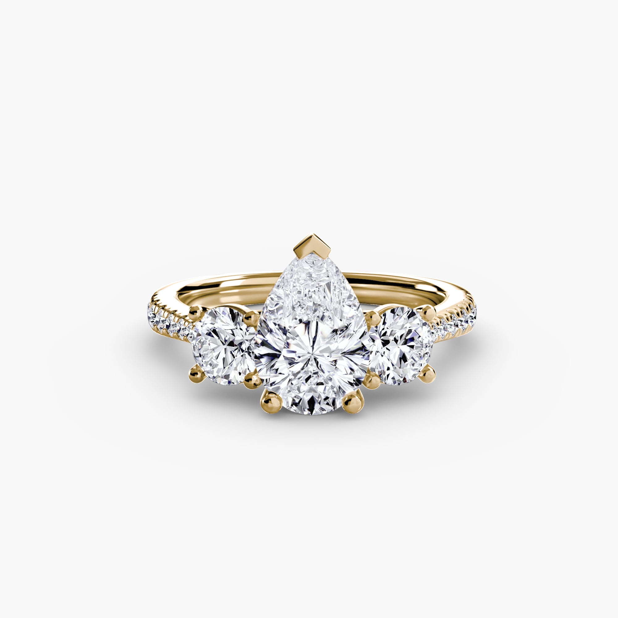 Classic Trilogy Diamond Ring