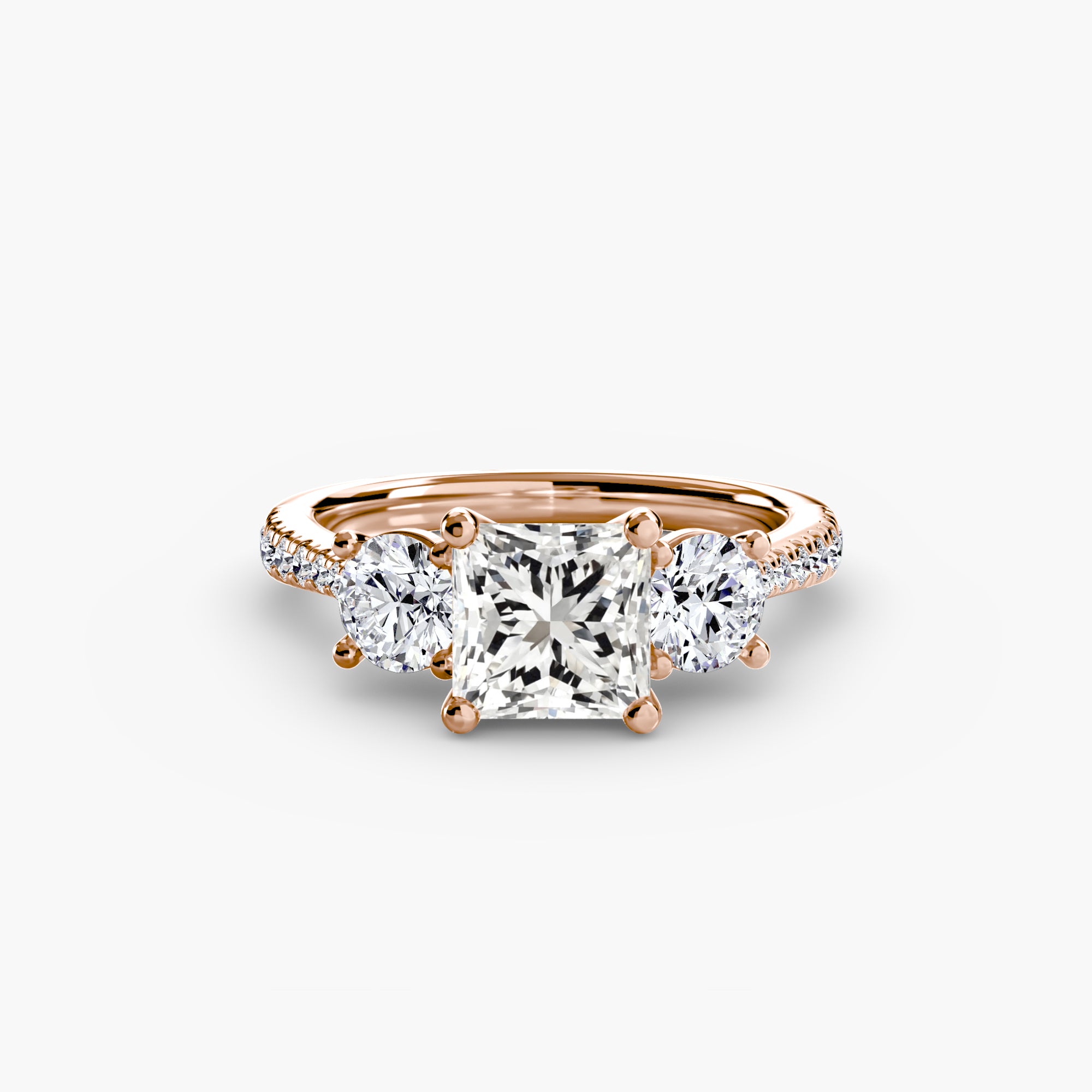 Classic Trilogy Diamond Ring