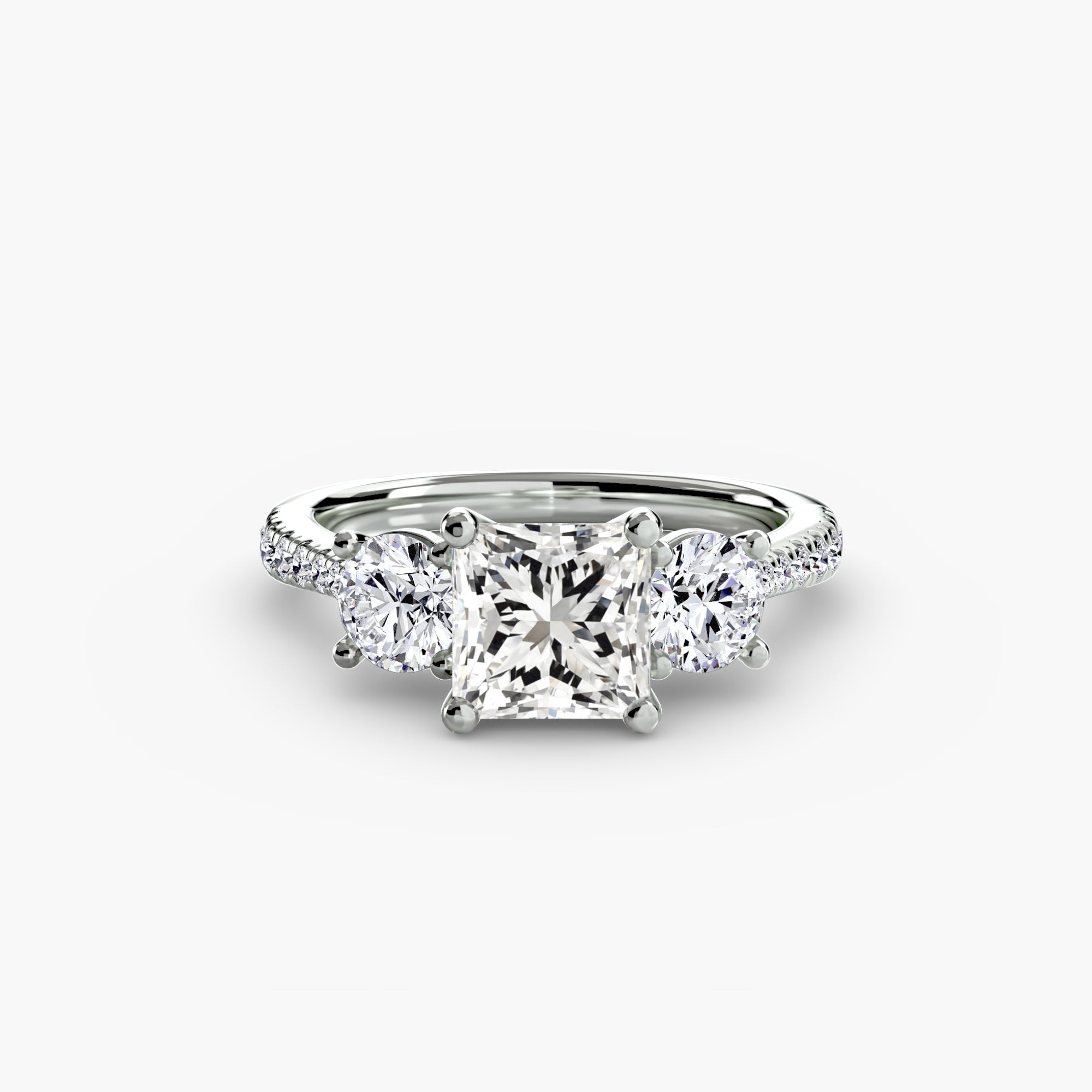 Classic Trilogy Diamond Ring