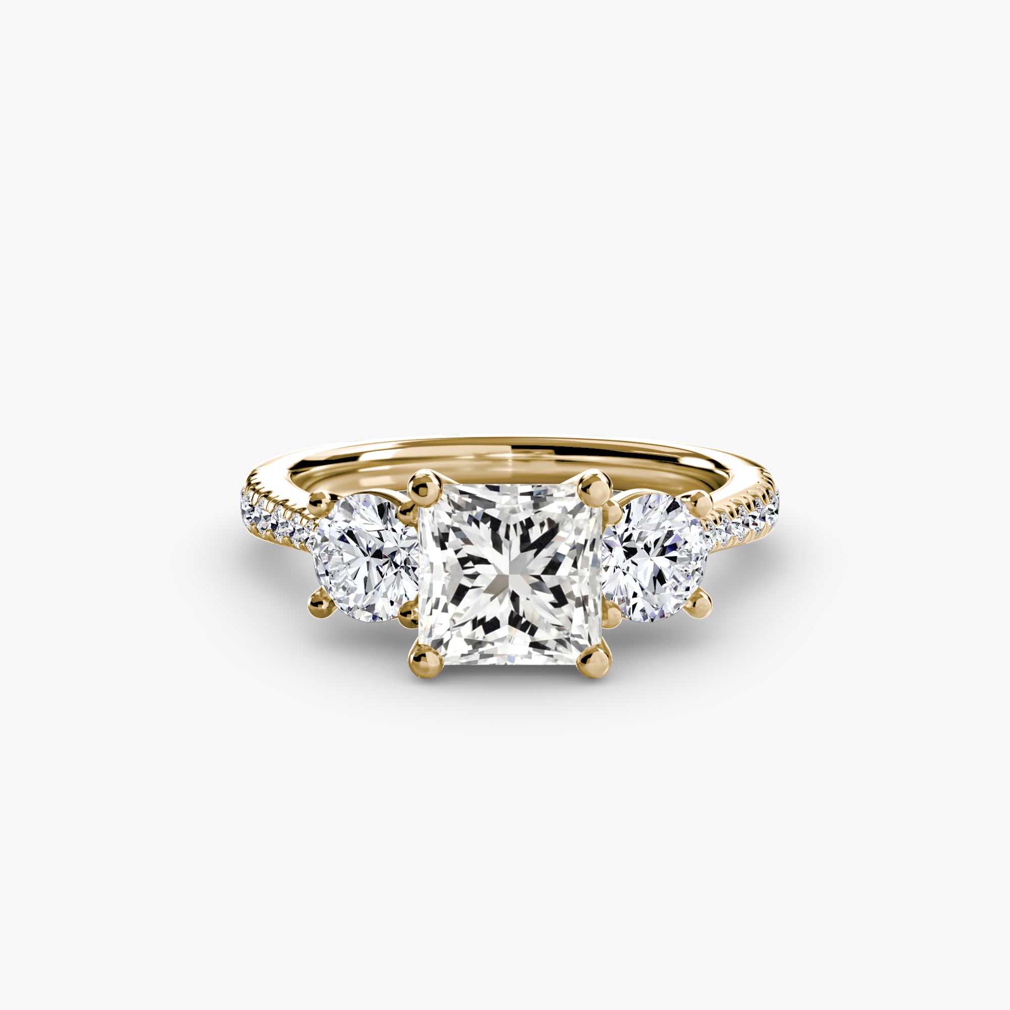 Classic Trilogy Diamond Ring