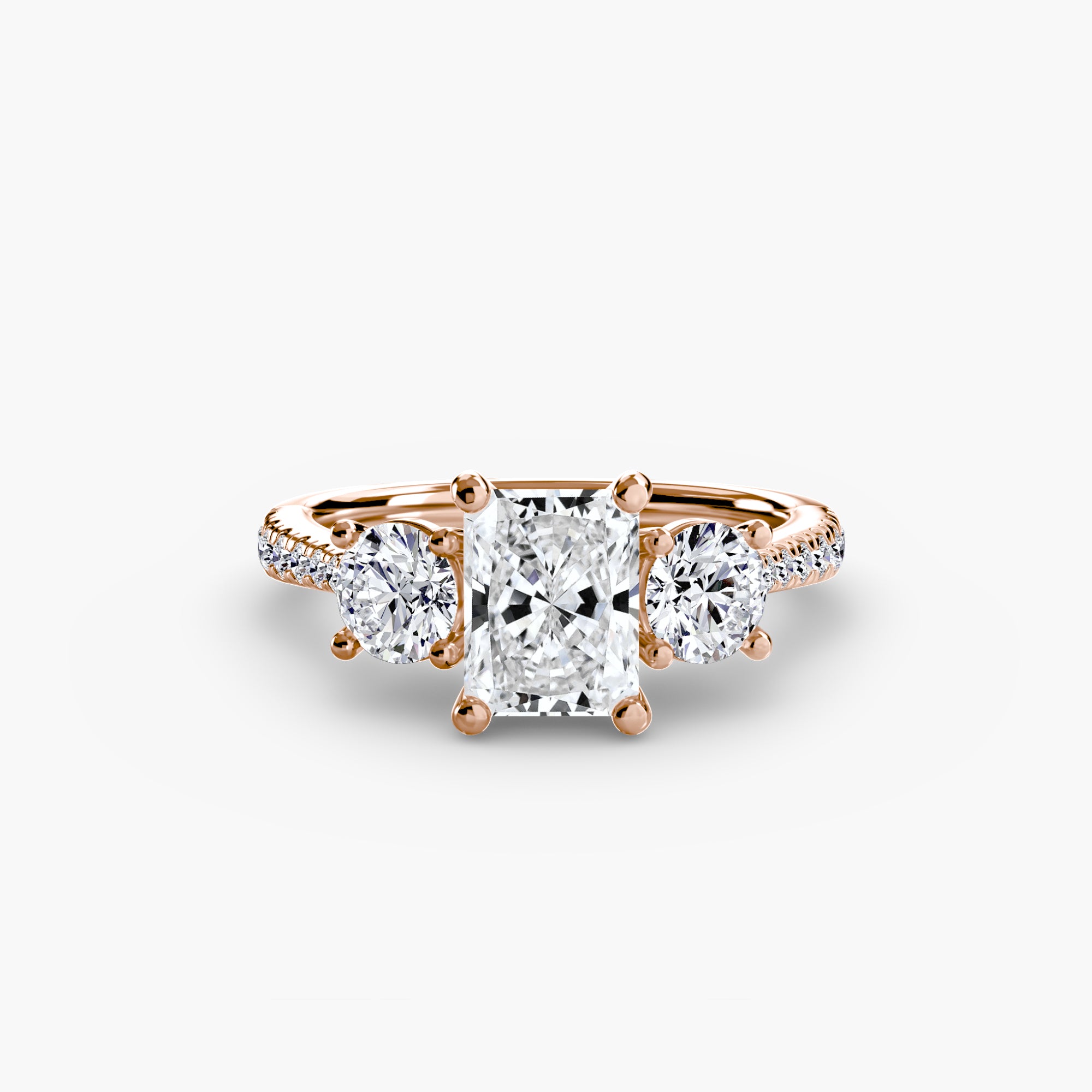 Classic Trilogy Diamond Ring