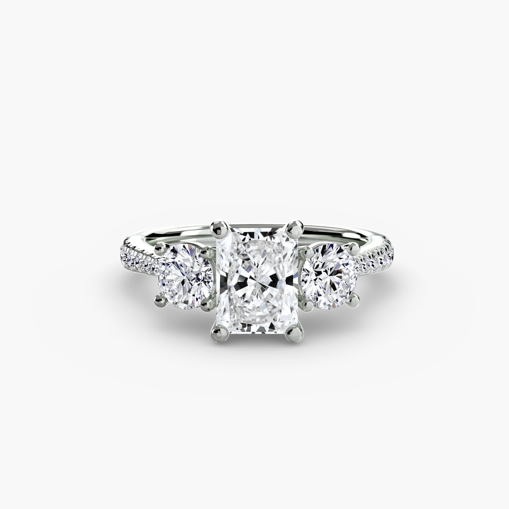 Classic Trilogy Diamond Ring