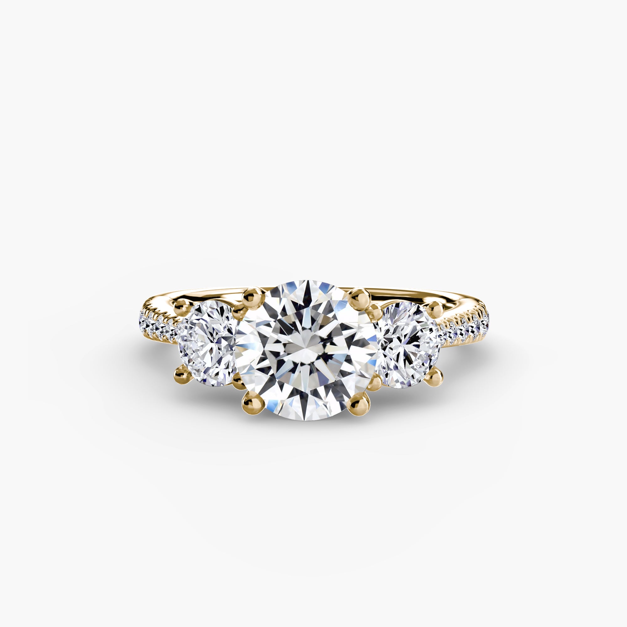 Classic Trilogy Diamond Ring
