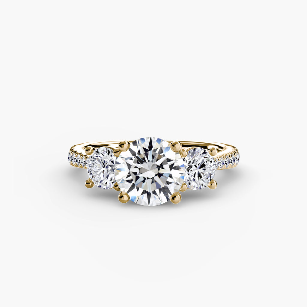 Classic Trilogy Diamond Ring