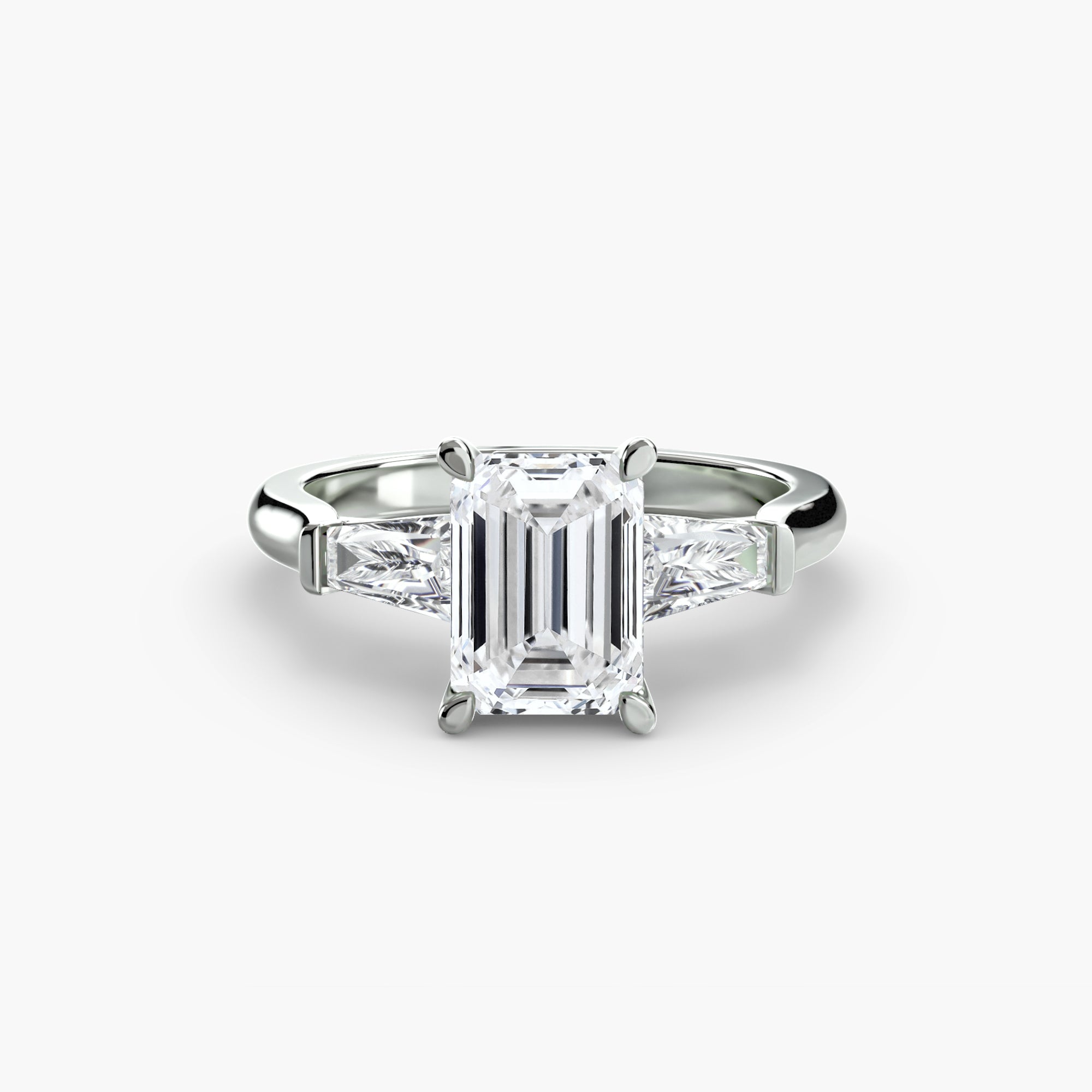 Baguette Trilogy Diamond Ring
