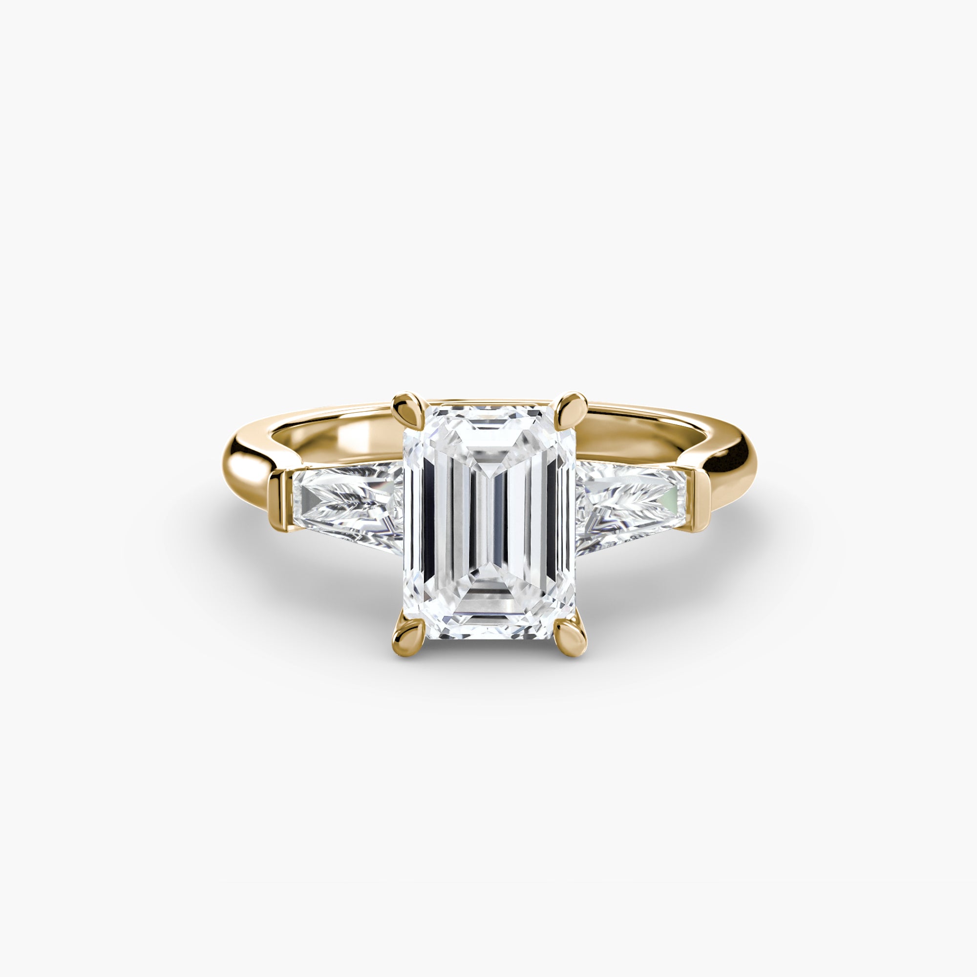 Baguette Trilogy Diamond Ring
