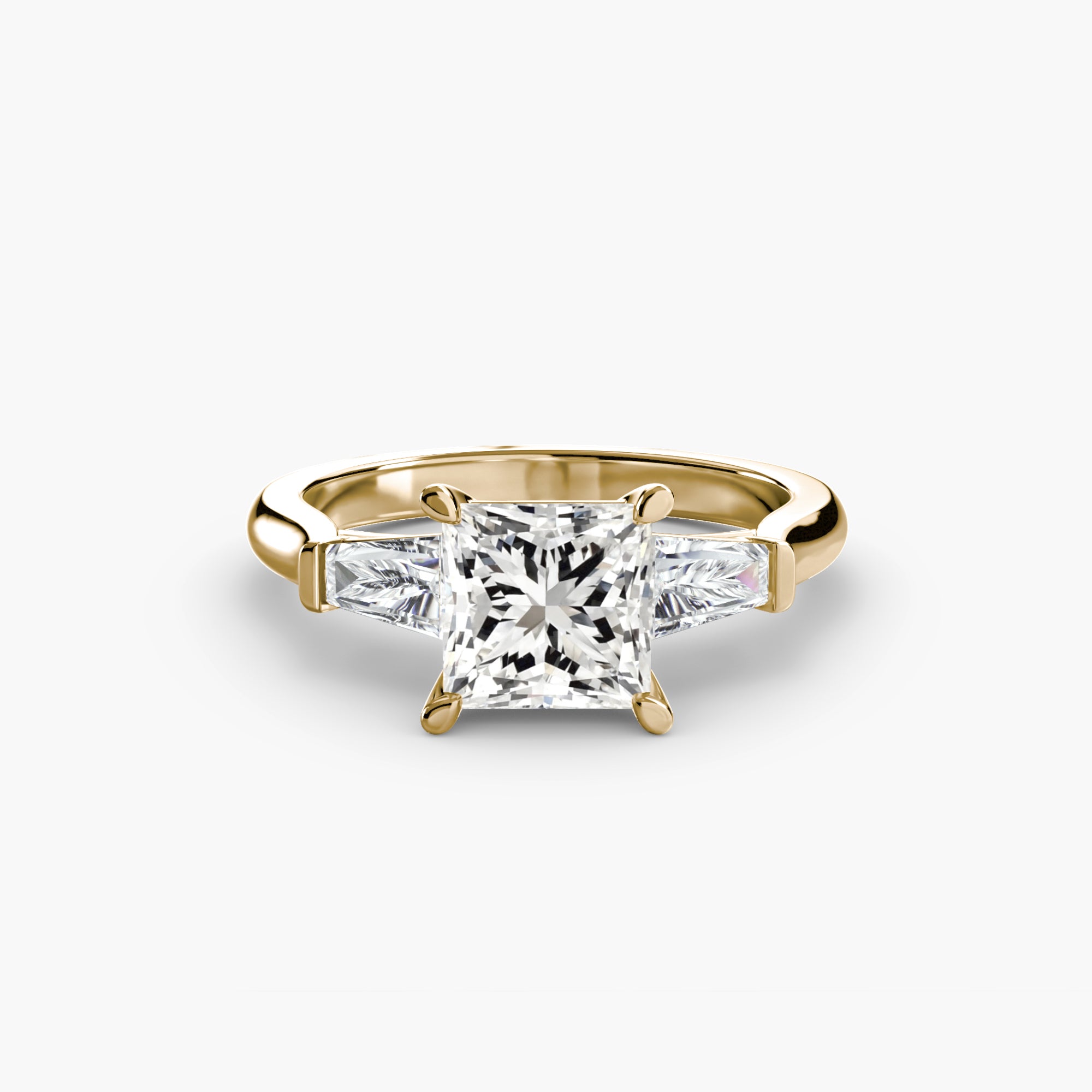 Baguette Trilogy Diamond Ring