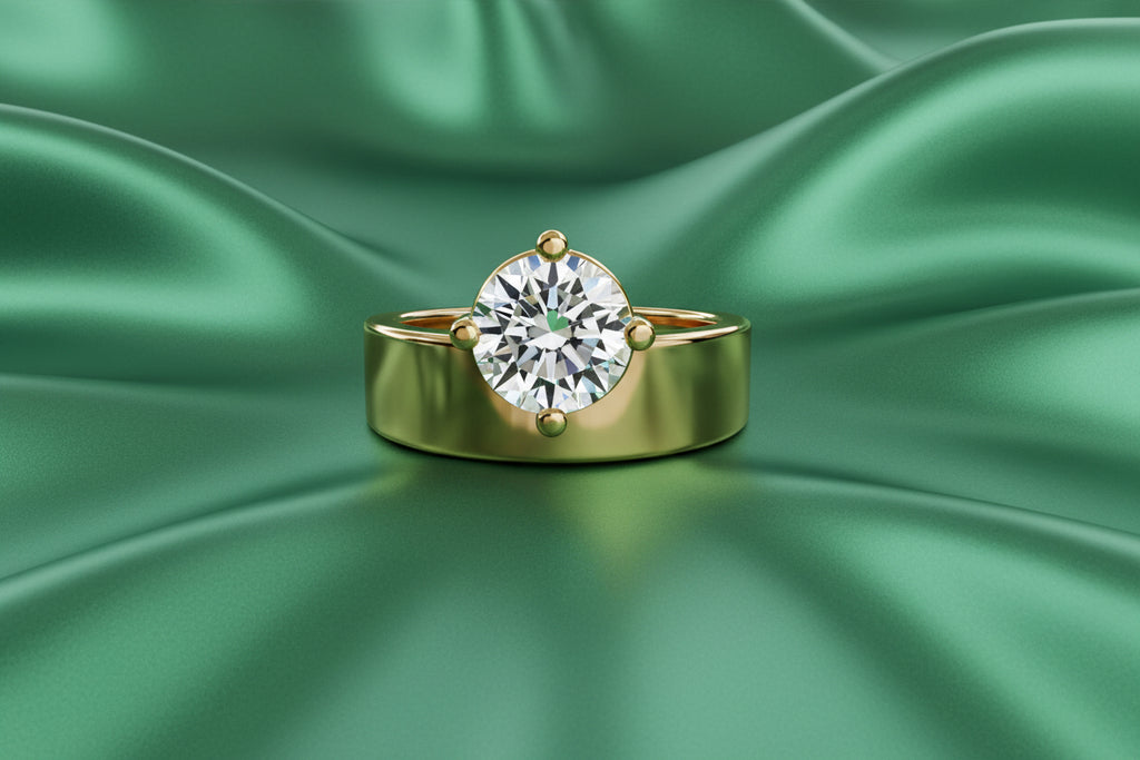 Statement Band Round Ring