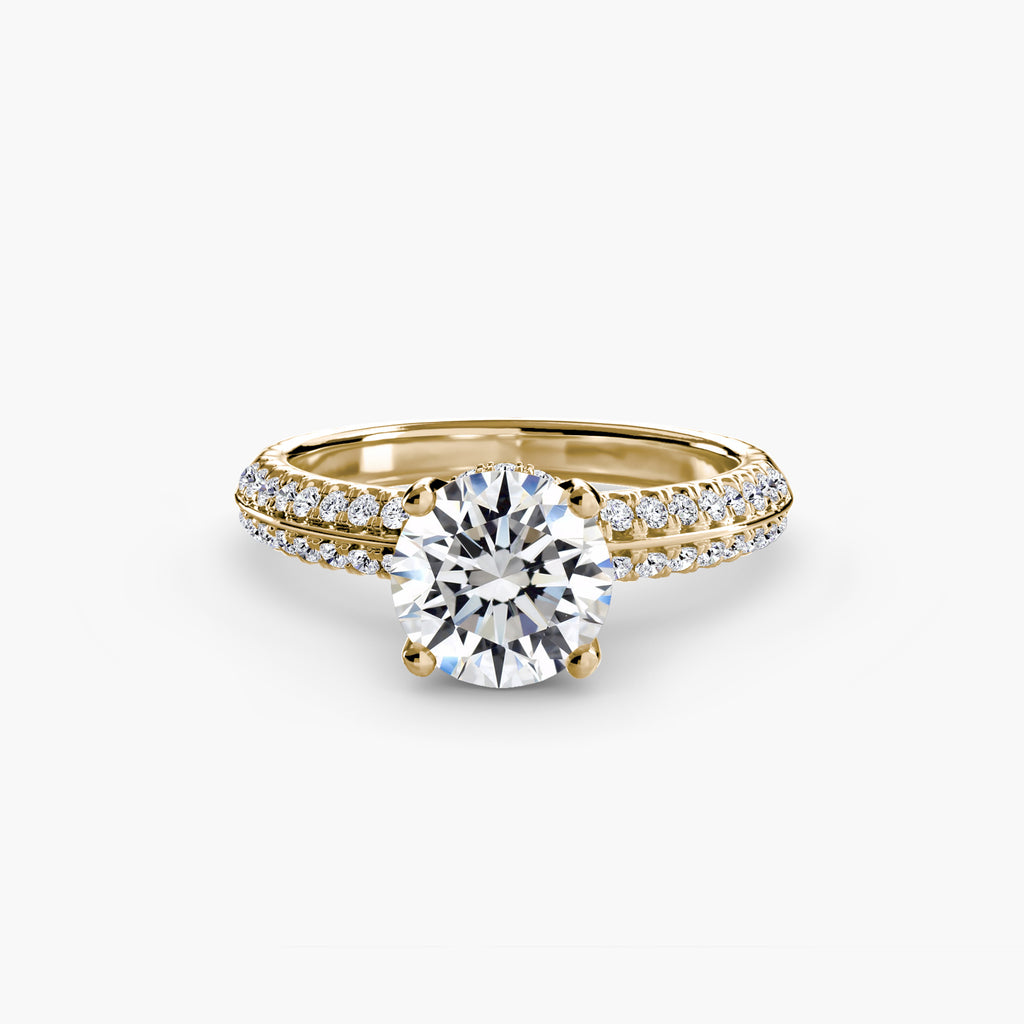 Fancy Round Diamond Ring