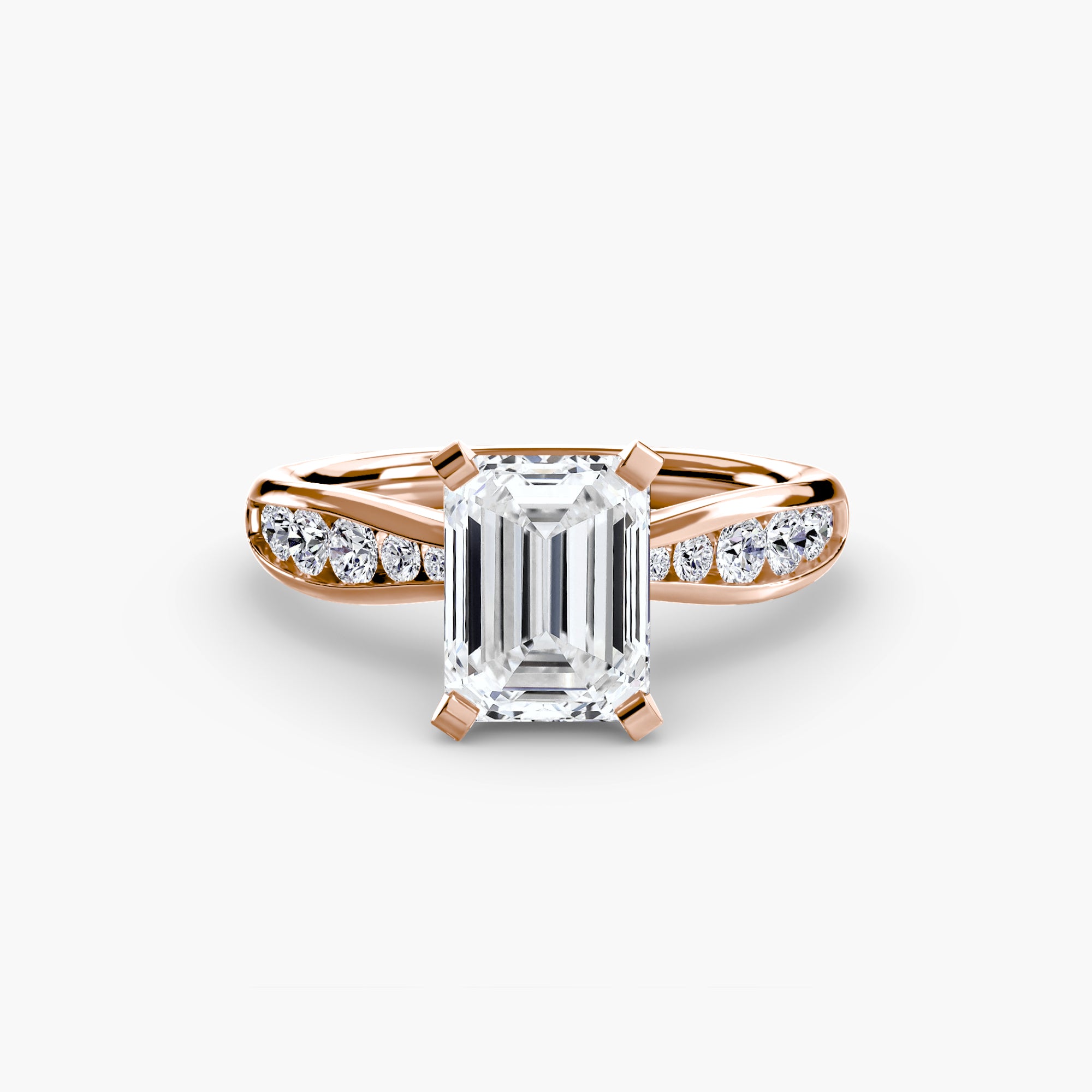 Channel Set Diamond Ring