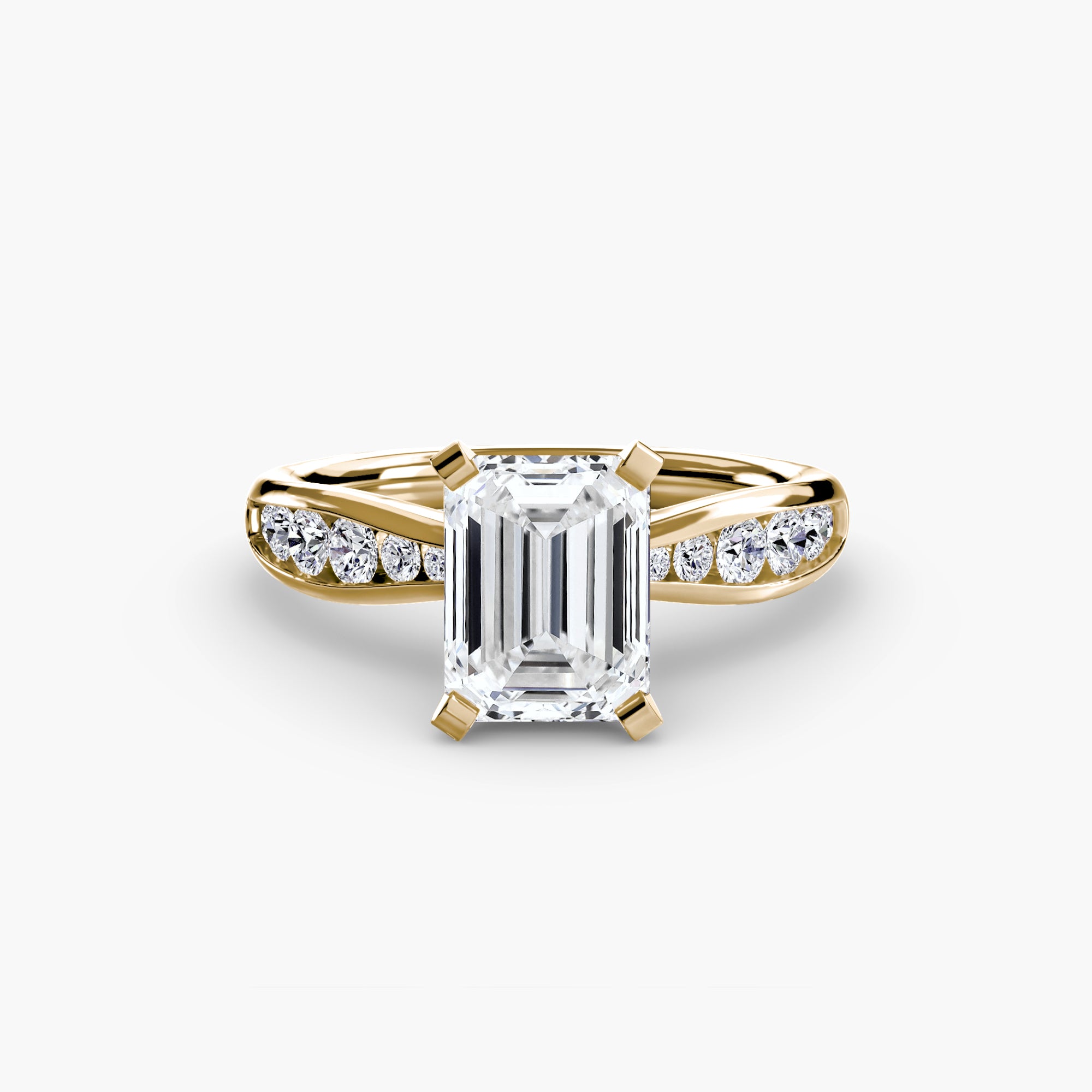 Channel Set Diamond Ring